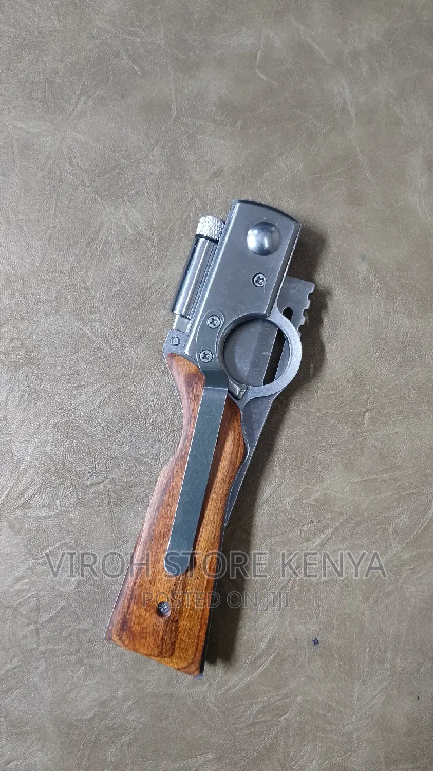 Pen Knife With Torch and Belt Clip Foldable Pocket Knife