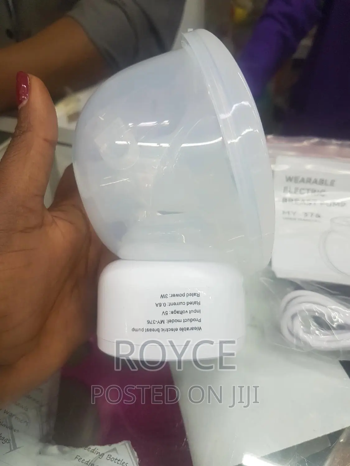 Wearable Electric Breast Pump_ (180ml)
