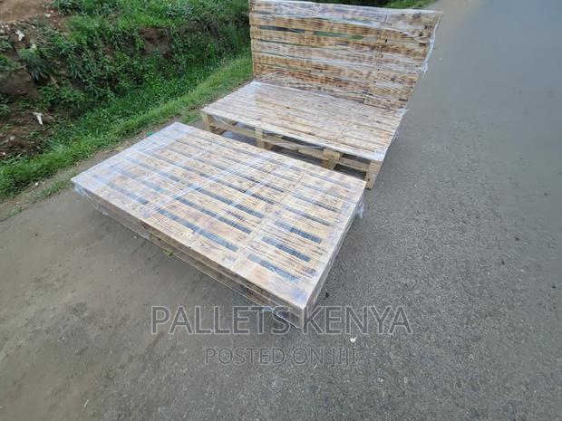 Pallet Bed- 6*6 Detachable and Blazed Pallet Bed. (JK08,) - main view
