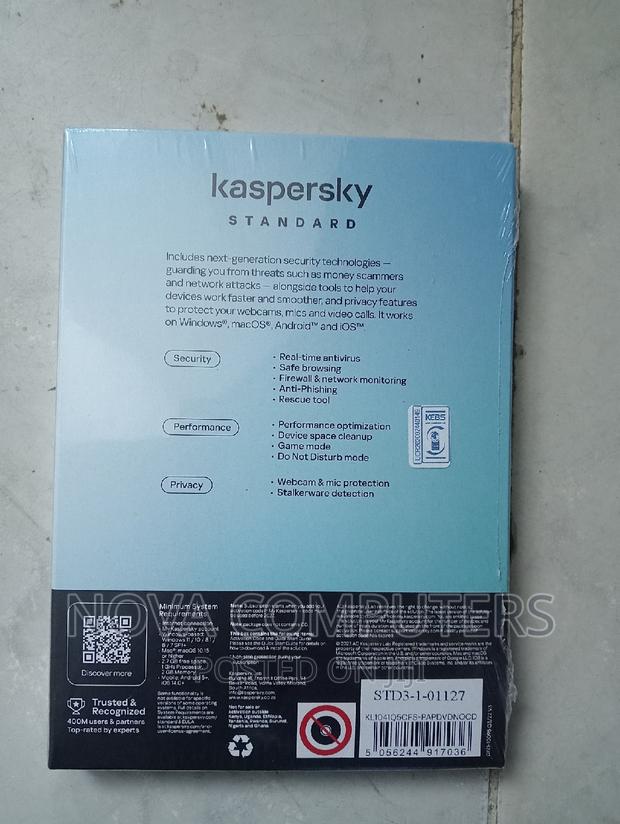 Kaspersky Antivirus 3 Users - 1 Year Subscription - thumbnail 3