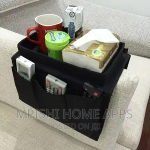 Couch Sofa Arm Rest Organizer.
With Top Tray
