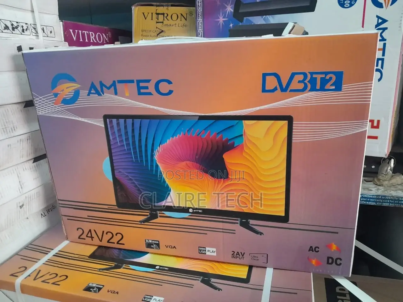Amtec 24 Inches Digital Tv Television