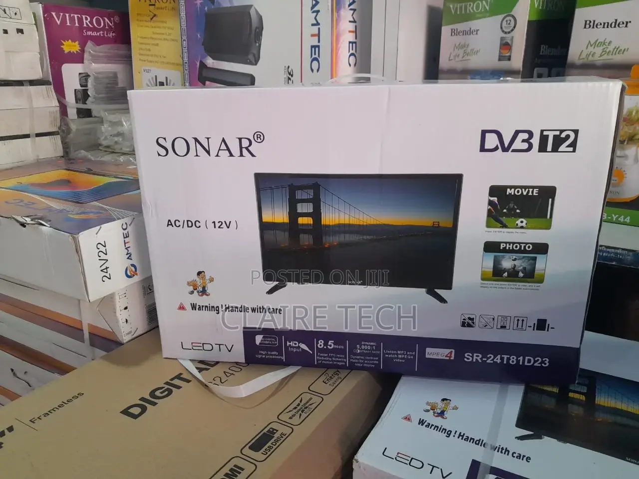 Sonar 24 Inches Digital Tv Television SR-24T81D23
