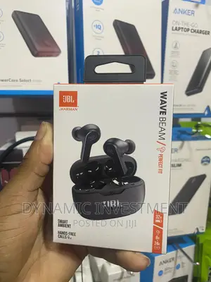 JBL Wave Beam in-Ear Earbuds (TWS) With Mic,App