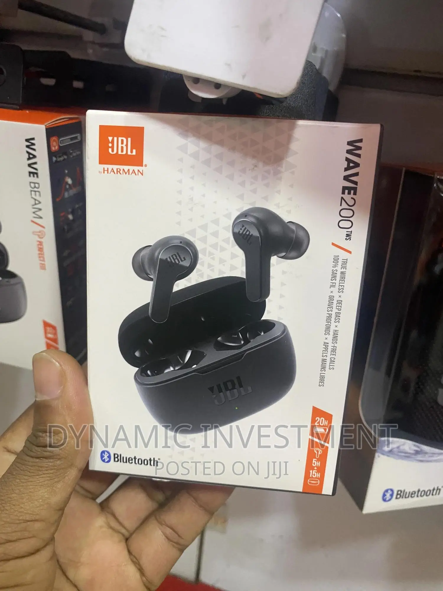 JBL Wave 200 in Ear TWS Earbuds With Mic, 20 Hours Playtime