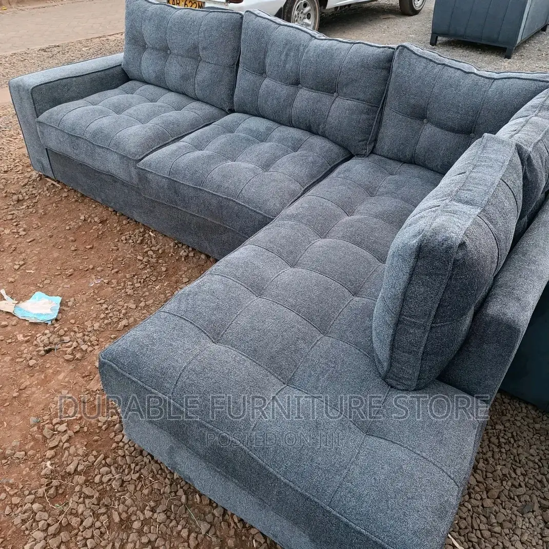 6 Seater Coner Seat Grey