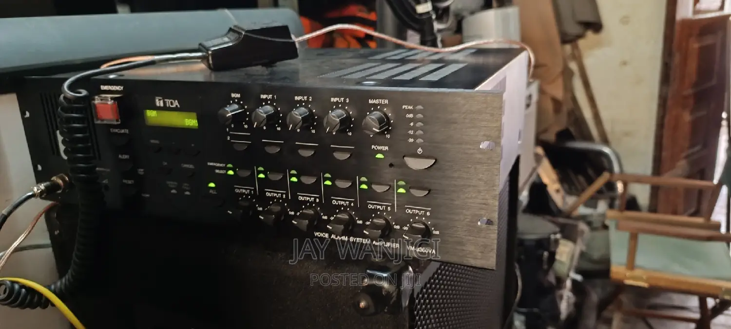 TOA VM3360VA Voice Alarm System 360W in Nairobi Central Audio