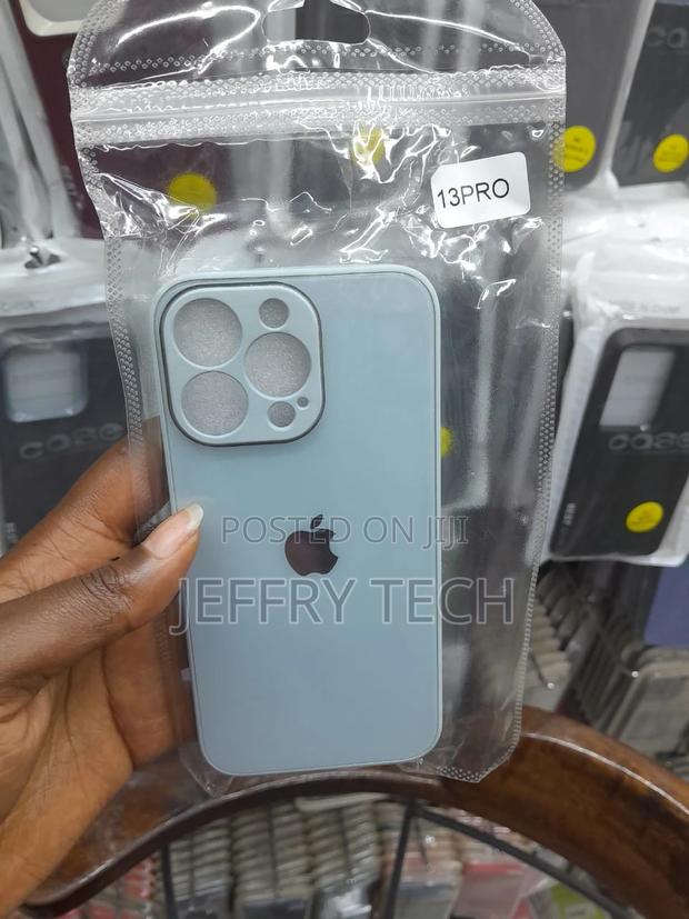 Dark Blue Silicon Case for iPhone 13 Pro - thumbnail 2