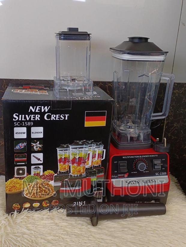 Silver Crest Commercial Blenders - main view