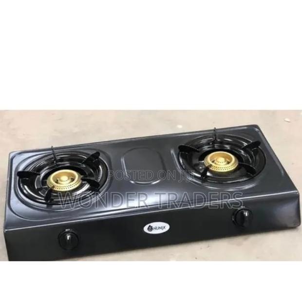 Nunix Stainless Steel Black Gas Cooker,