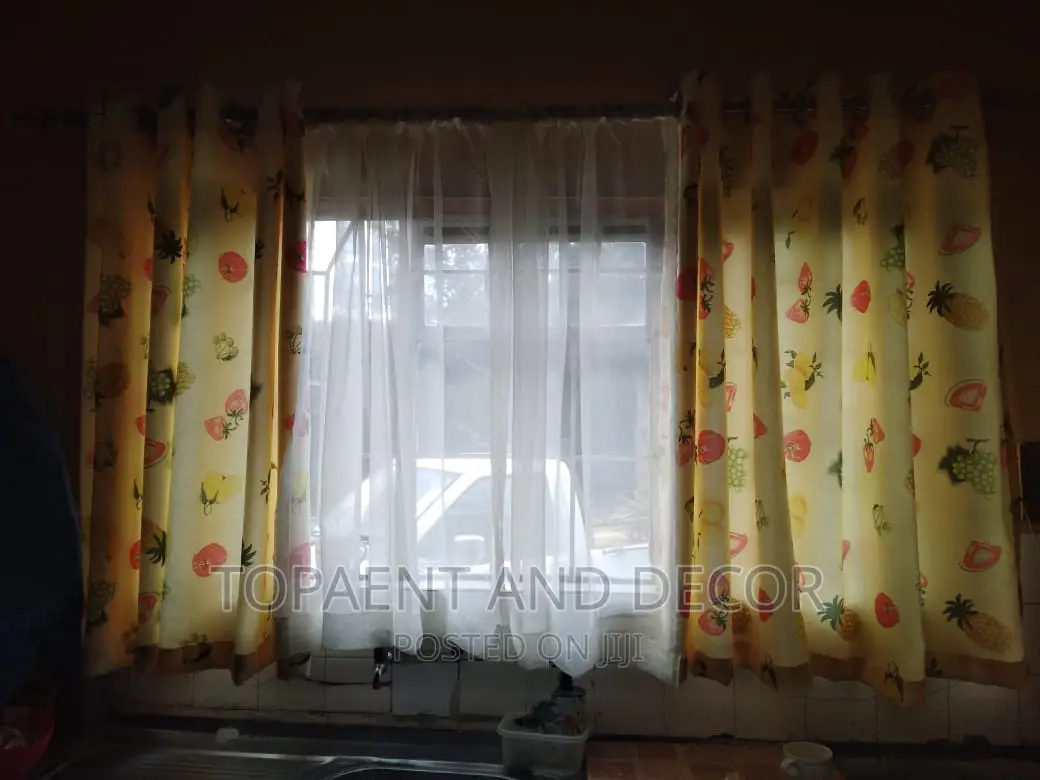 Fruits Kitchen Curtains Kitchen Curtains Available