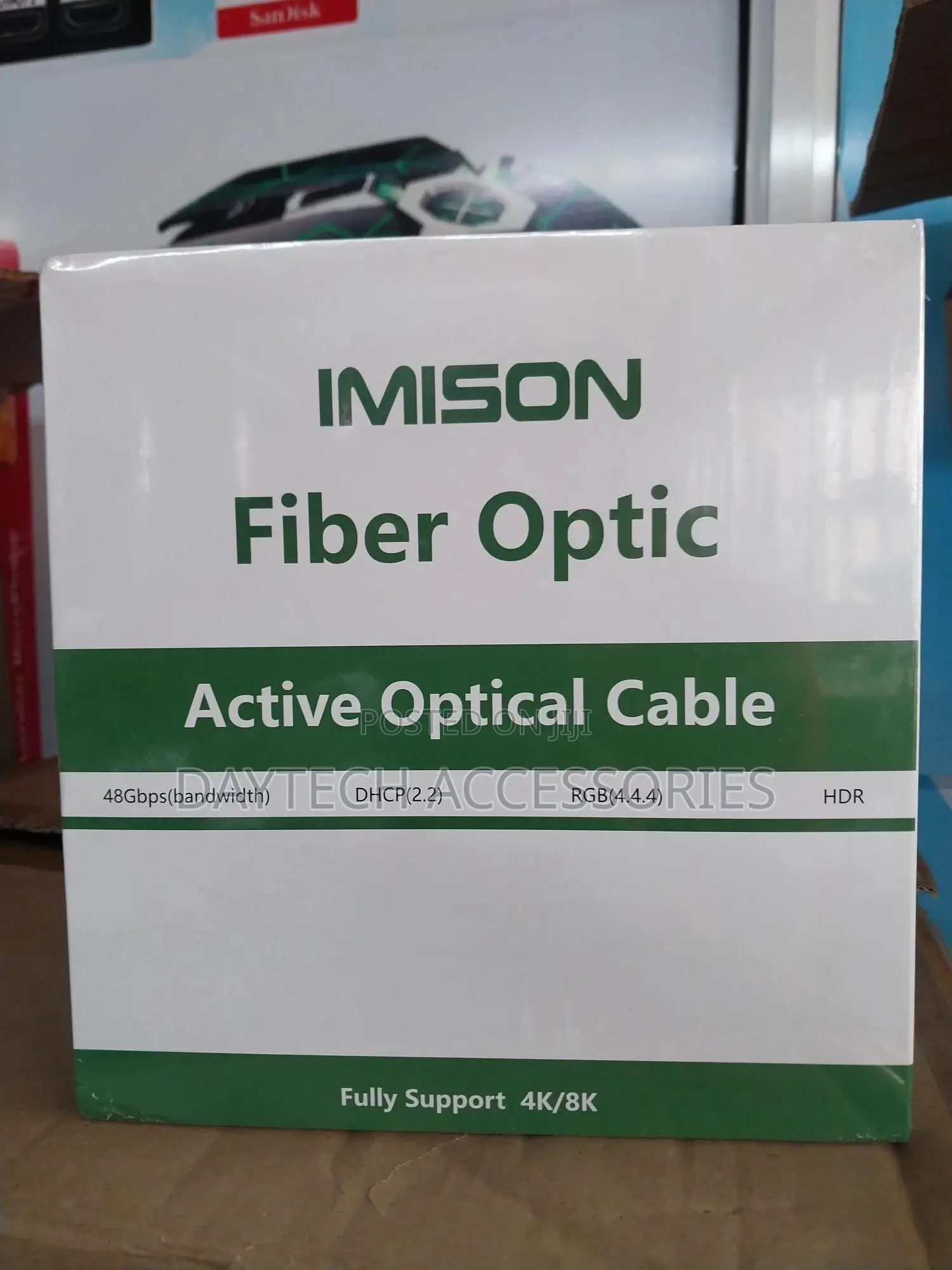 50m / 164ft Fiber Optic Hdmi Active Optical Cable at 60hz