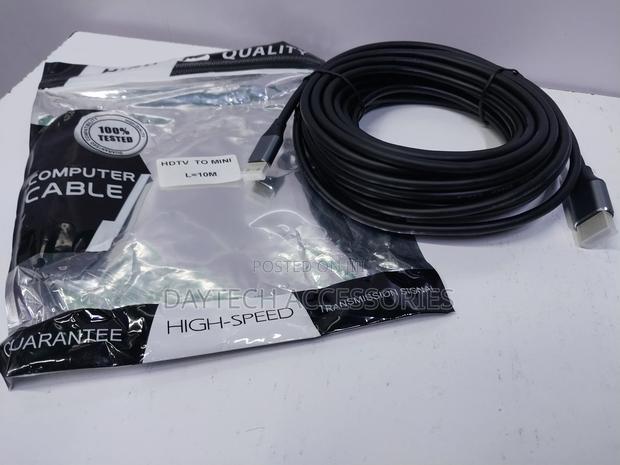 Mini Hdmi to Hdmi Cable for Digital Camera Camcorders - thumbnail 2