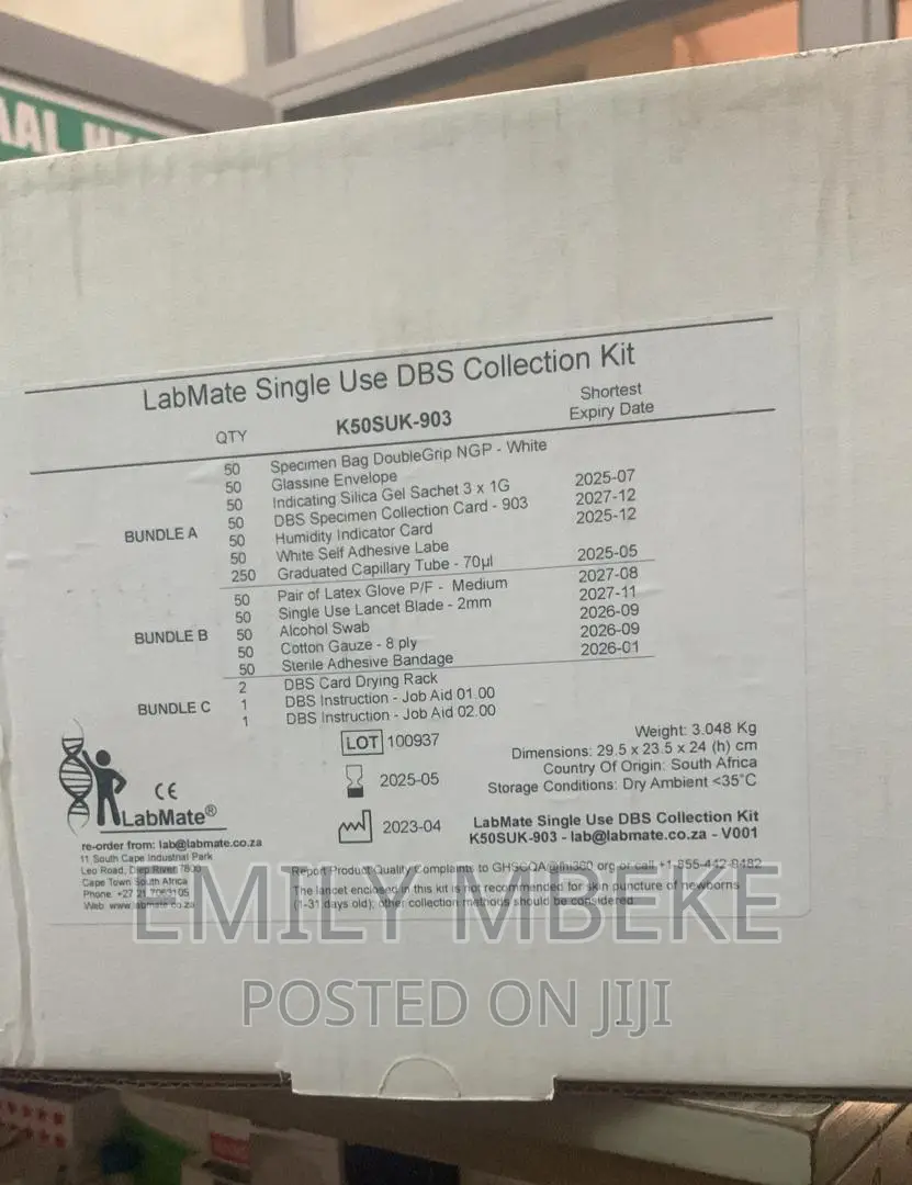 Labmate DBS Collection Kit