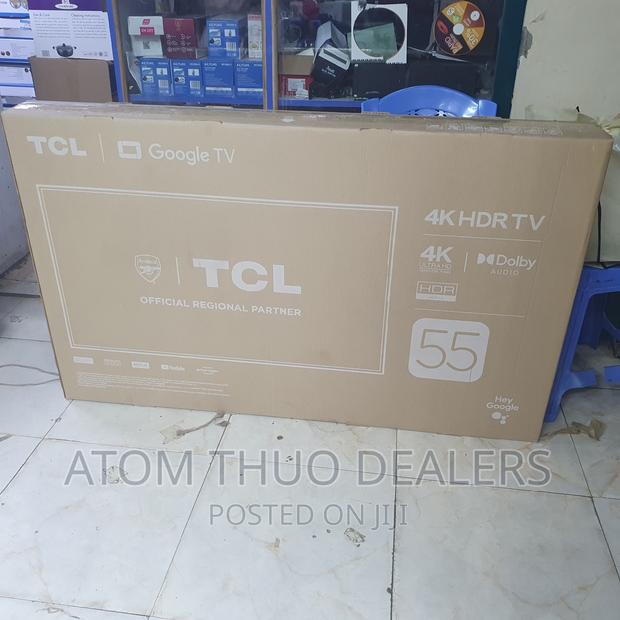 TCL 55T635 55” Smart Frameless, Ultra HD Android Tv - main view