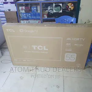 TCL 55T635 55” Smart Frameless, Ultra HD Android Tv 