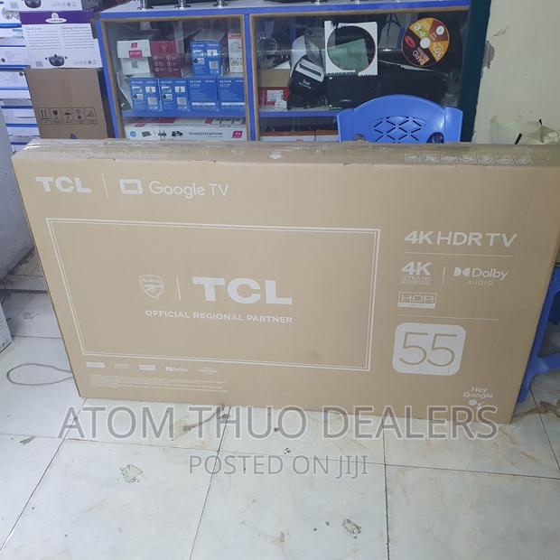 TCL 55T635 55” Smart Frameless, Ultra HD Android Tv - thumbnail 4