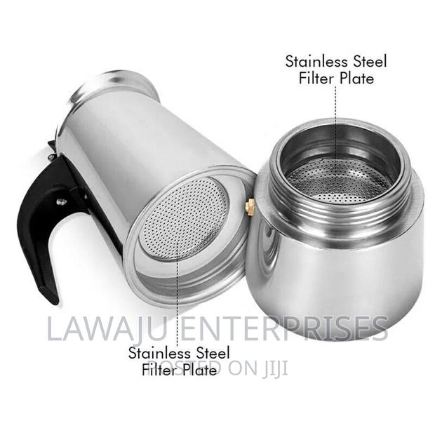 Stainless Steel Expresso Coffee Maker - main view