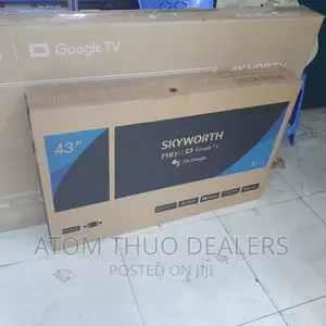 Worth 43"Inch Frameless FHD Android TV,WI-FI,NETFLIX,YOUTUBE