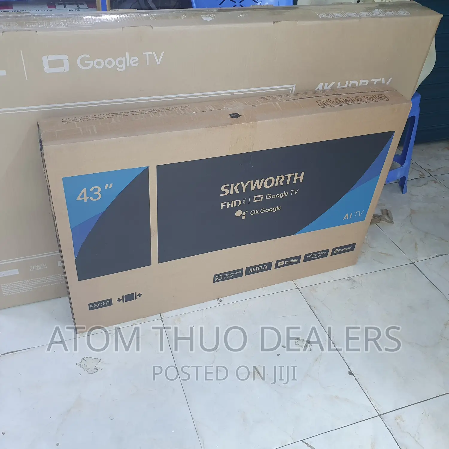 Skyworth 43" Inch Frameless FHD Bluetooth Tv