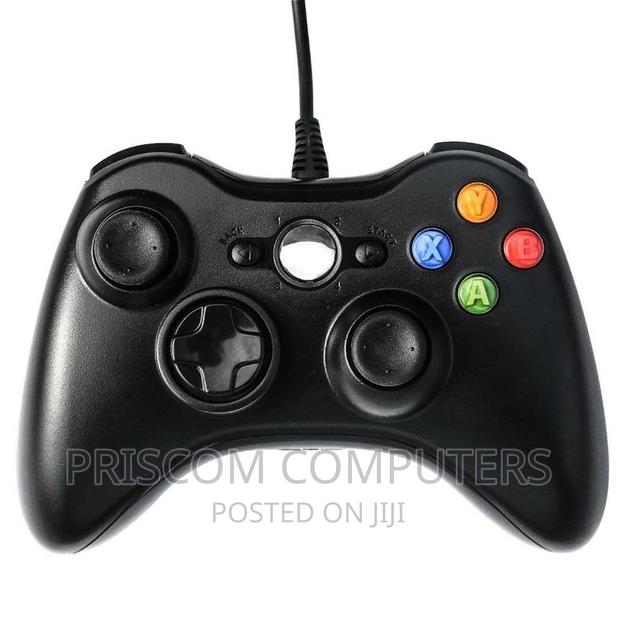 XBOX Microsoft XBOX 360 Wired Controller-Black - thumbnail 2