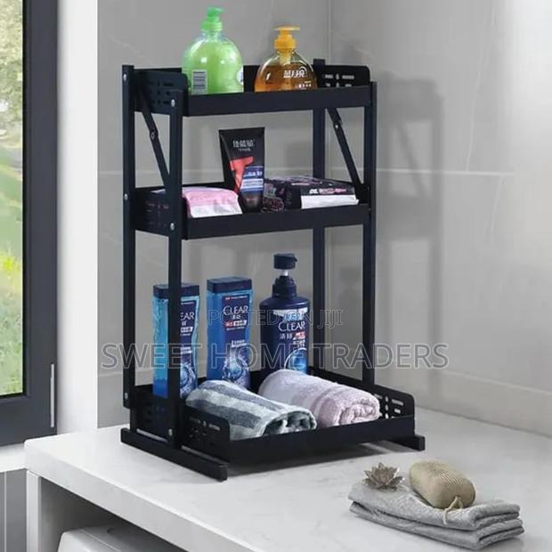 3tier Foldable Kitchen Spice Rack /Storage Rack - main view