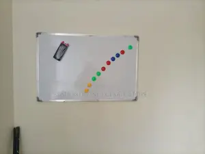 Magnetic Whiteboard With Magnets 2ft X 3ft Imported