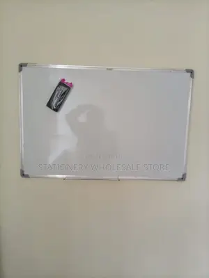 White Board 0.6m by 0.9m Available Imported With Eraser