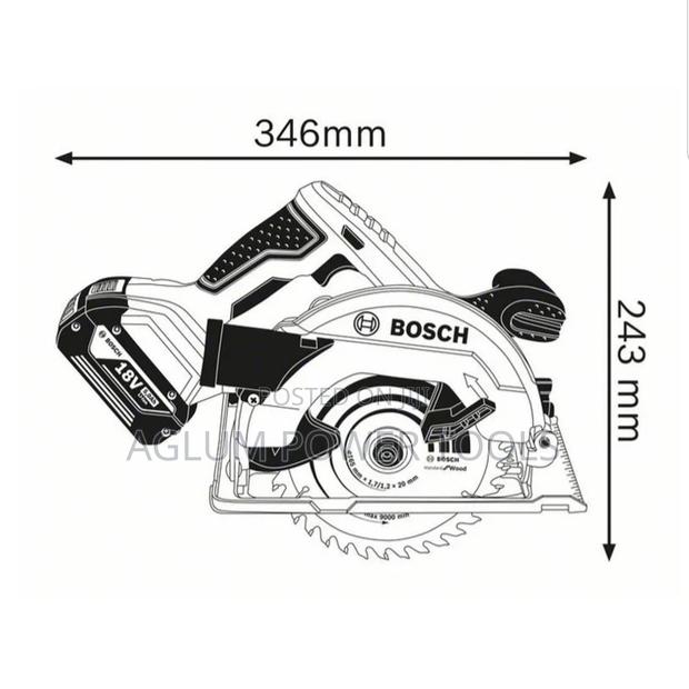 Bosch Cordless Circular Saw 165mm