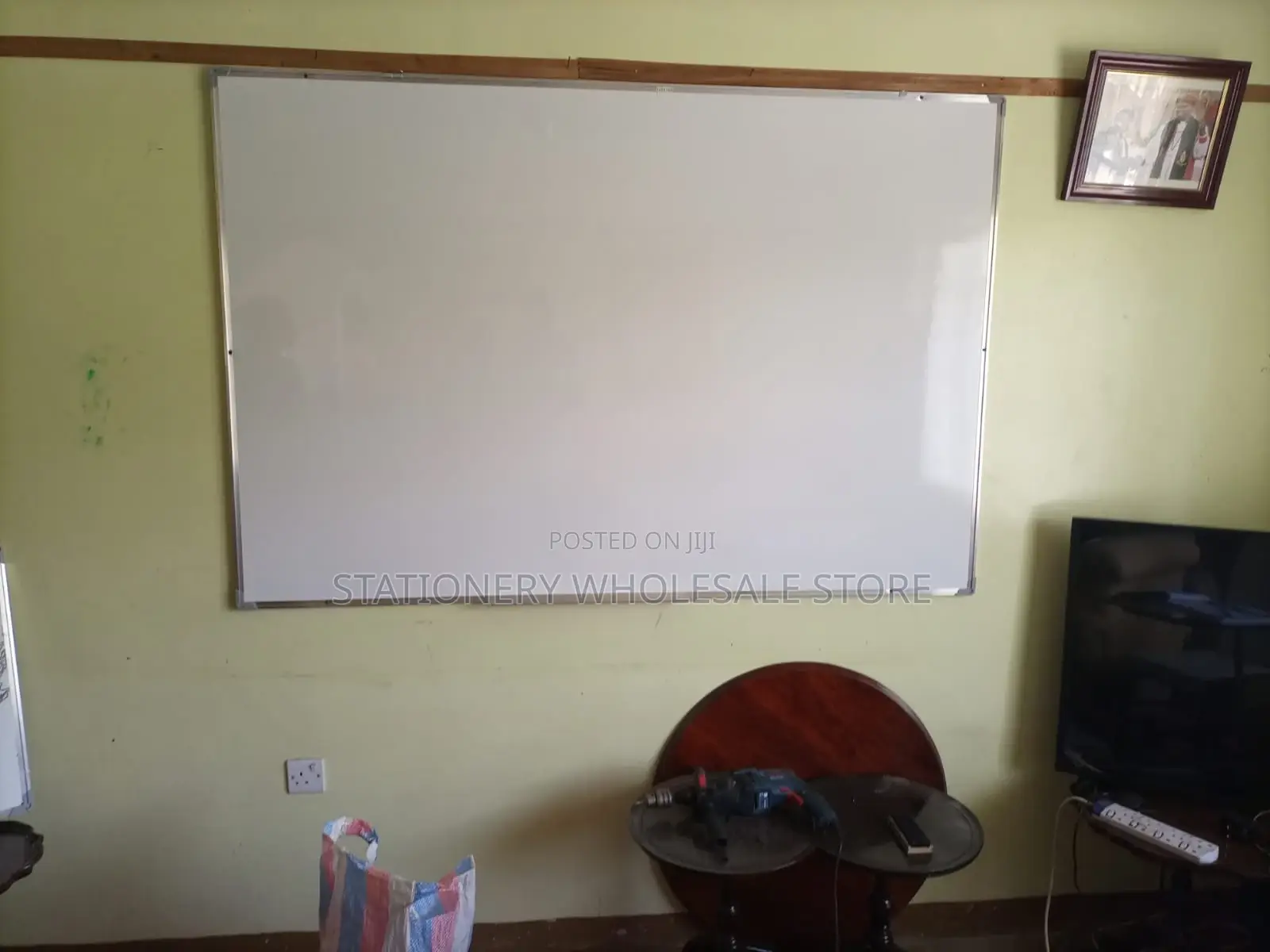 Dry Erase Whiteboard for Schools 1.8m by 1.2m