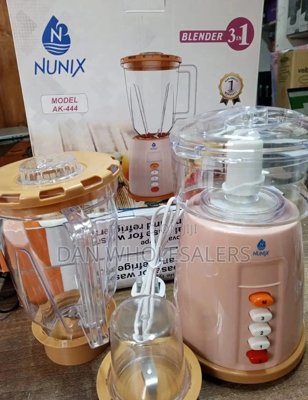 Nunix Commercial Blender 3 in 1
