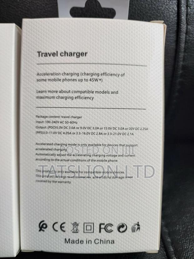 Samsung Galaxy S24 ULTRA Charger 45 Watts - thumbnail 2