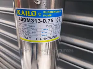 Kailo 1hp 0.75kw Submersible Pump 81 MTRS Head