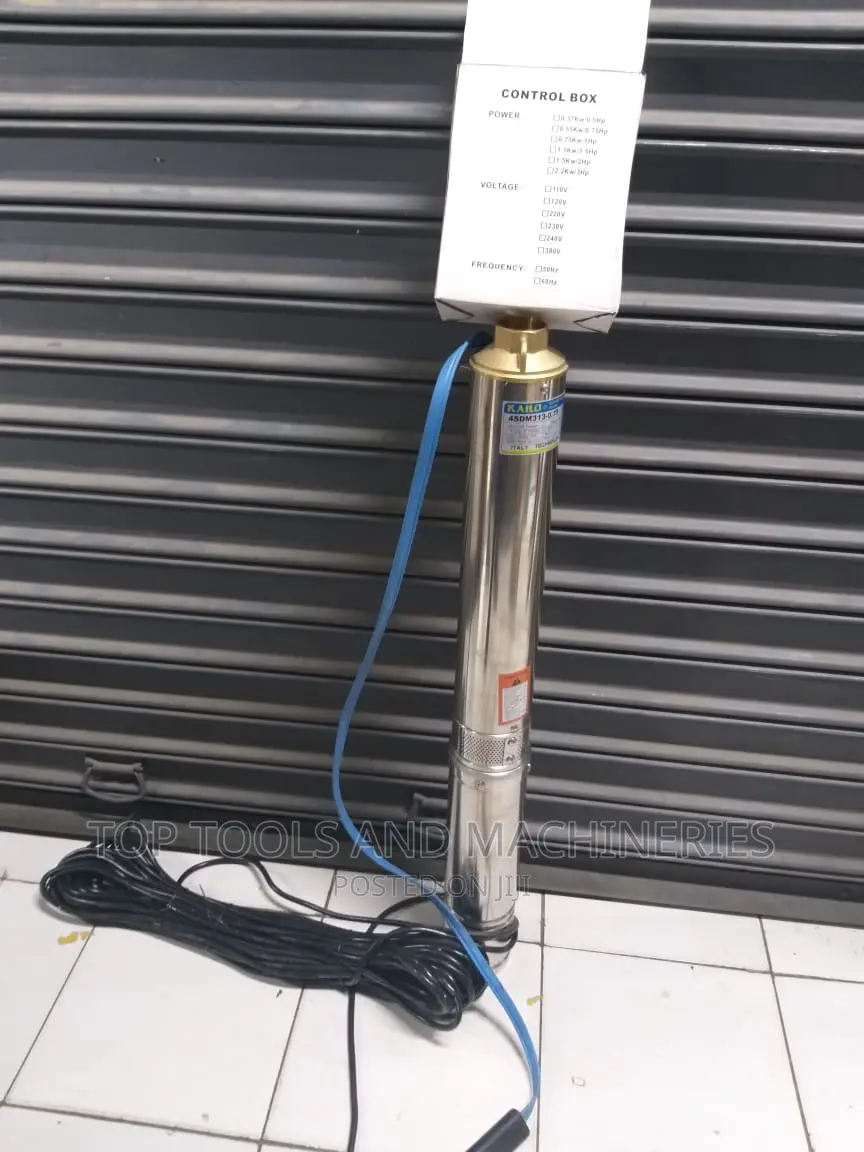 Kailo 1hp 0.75kw Submersible Pump 81 MTRS Head