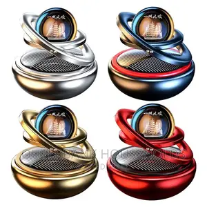 Car Interior Dashboard Air Freshener Rotating Aromatherapy