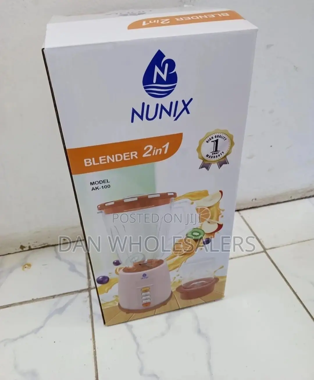 Nunix Ak100 2 in 1 Blender