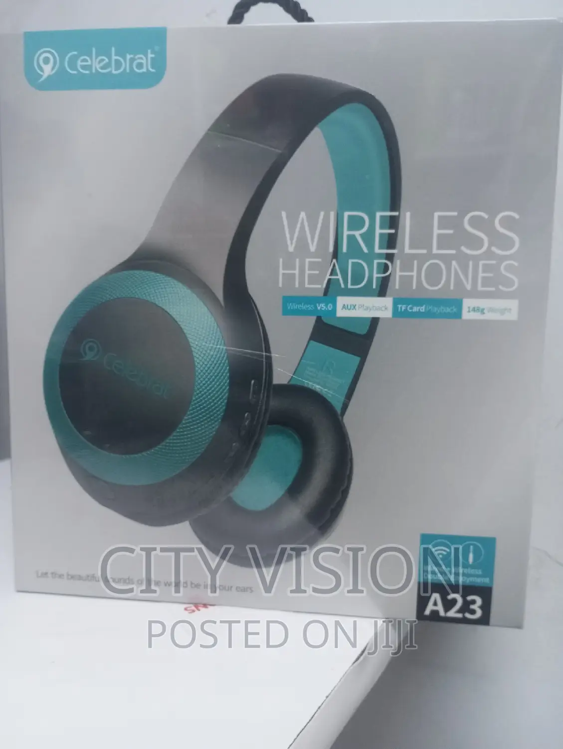 A23 Celebrat Wireless Bluetooth Headphones Headset!! A23!!