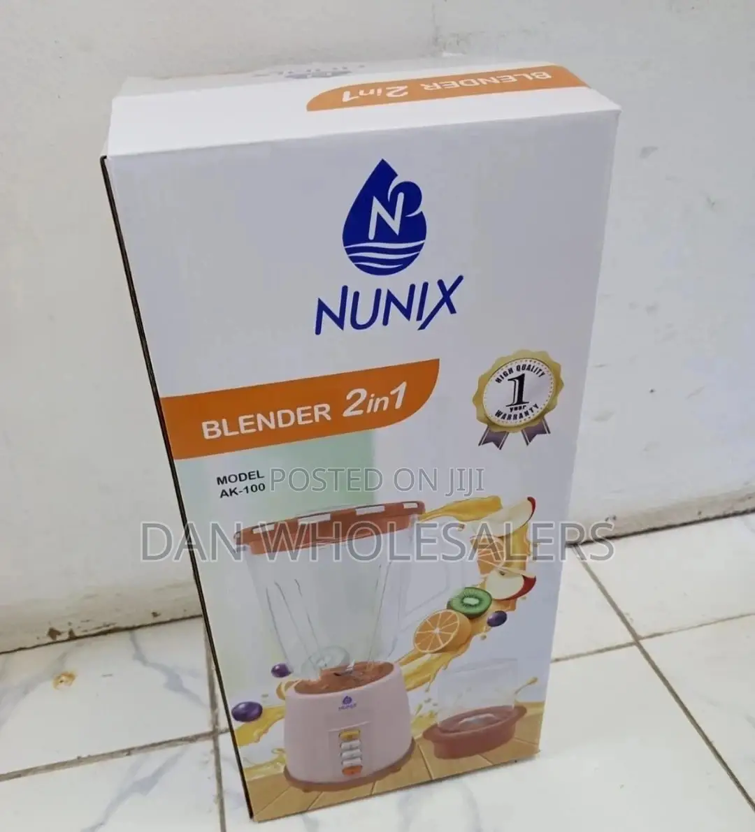Blender Ak100 2 in 1 Nunix