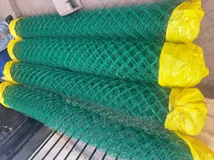 PVC Coated Chainlinks- 12.5 Gauge. Heavy Duty 6ft*18m
