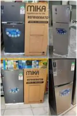 Mika 138 Litres Double Door Fridge