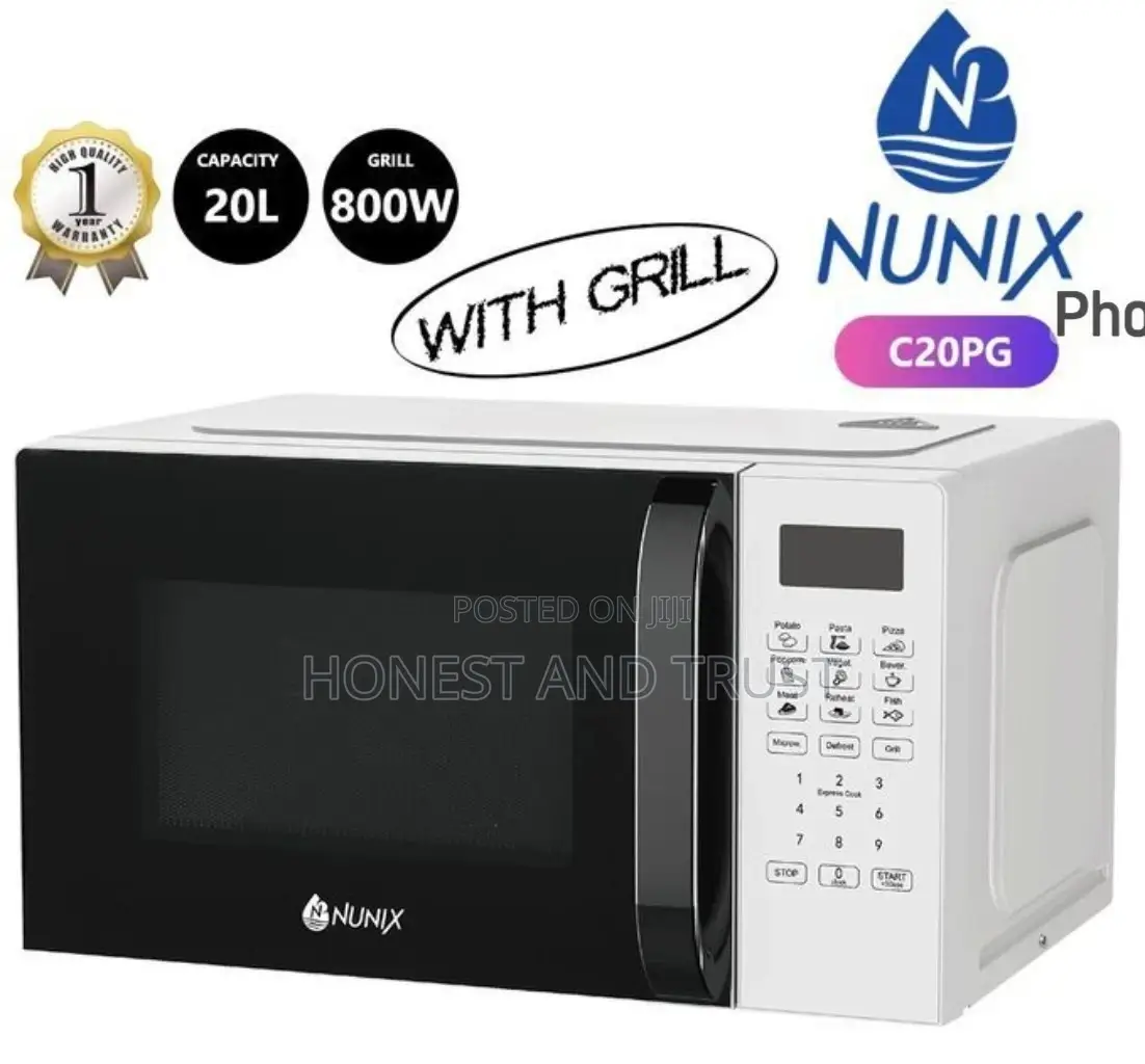 Nunix 20 Litre Microwave With Grill