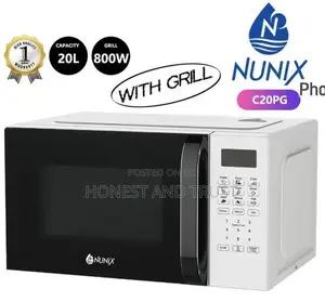 Nunix 20 Litre Microwave With Grill