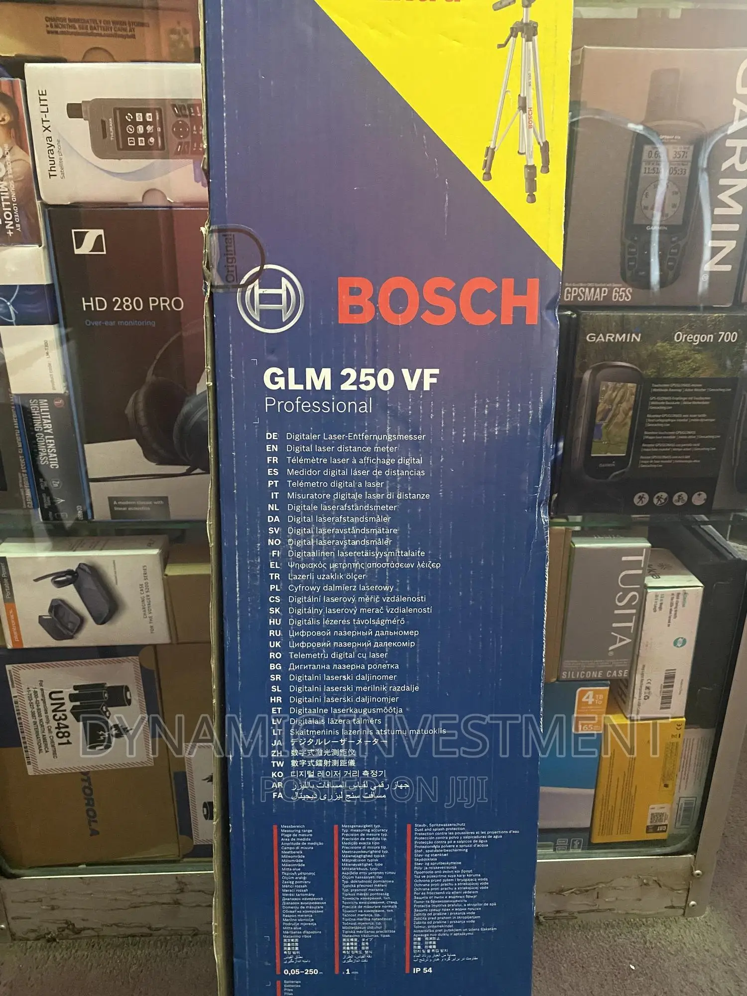 Bosch GLM 250 Laser Measure Incl. BT150 Stand Bosch