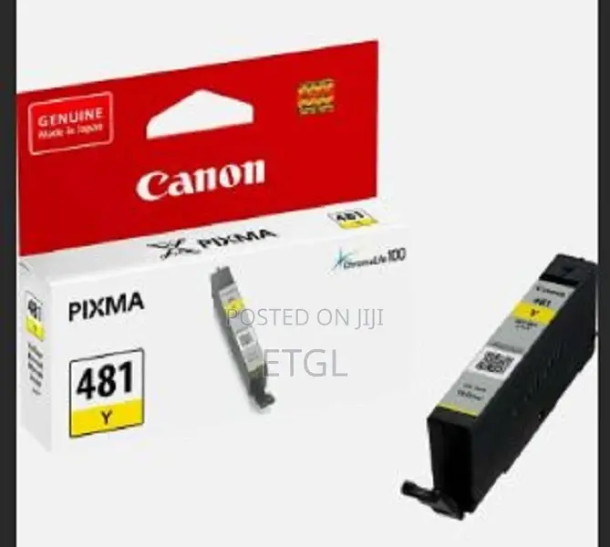 Canon CLI-481 5.6ml Yellow Ink Cartridge