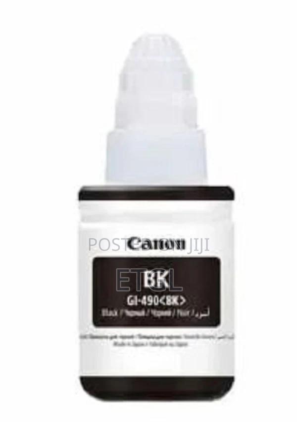 Canon Ink Bottle Gi-490 Black – 135ml - thumbnail 2
