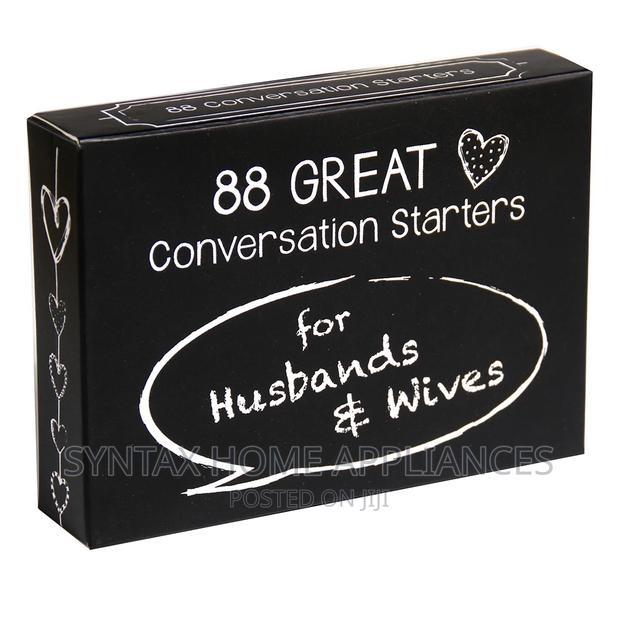 88 Great Conversation Starters for Husbands Wives