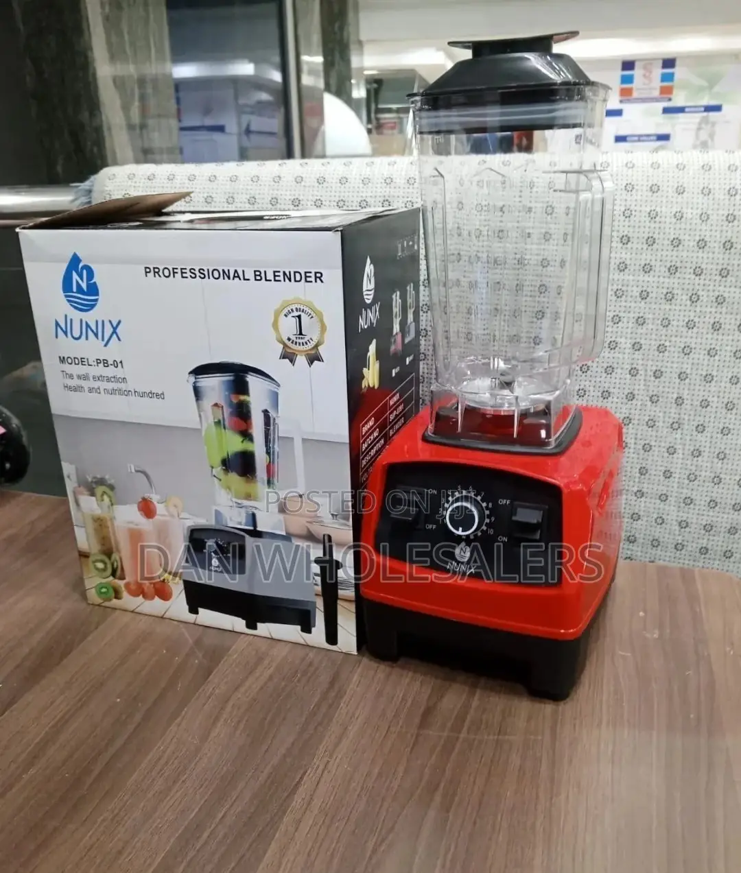 Nunix 2ltr PB-01 Professional Blender