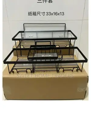 3pcs Set Shower Caddy Shelf/Bathroom Organizer 