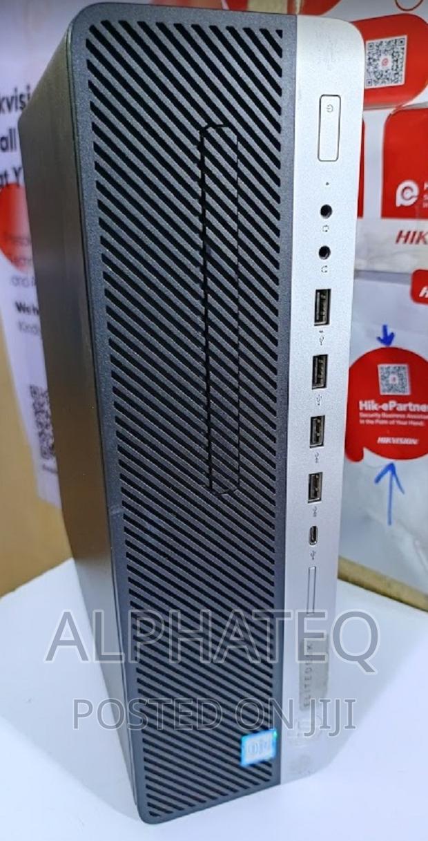 Desktop Computer HP Elitedesk G3 8GB Core I5 HDD 500gb Cpu - main view