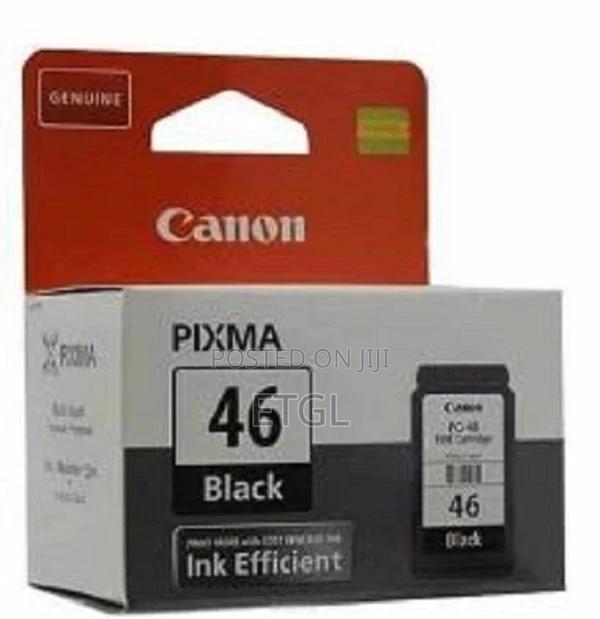 Canon GI-46 PGBK Black Ink Bottle - main view